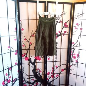 Eddie Bauer Green stripped tank